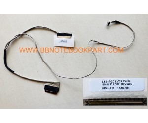 Lenovo IBM  LCD Cable สายแพรจอ S510P   50.4L201.002   